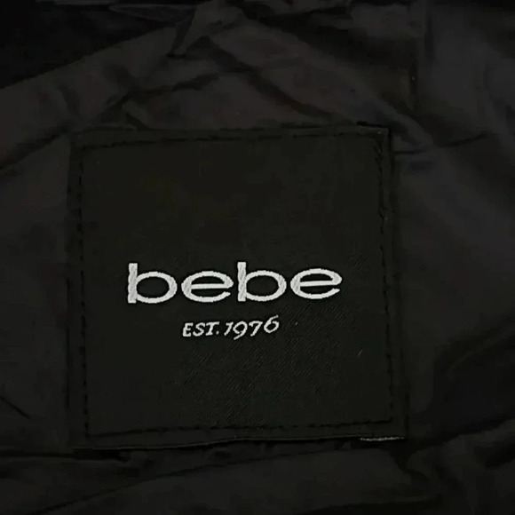 BEBE Black Quilted Jacket - Picture 7 of 9
